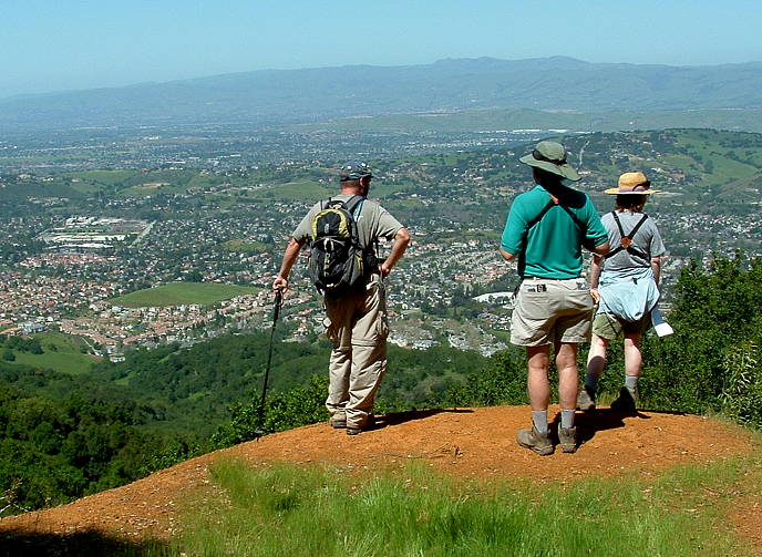 View of the Almaden Valley from the Catherine Tunnel