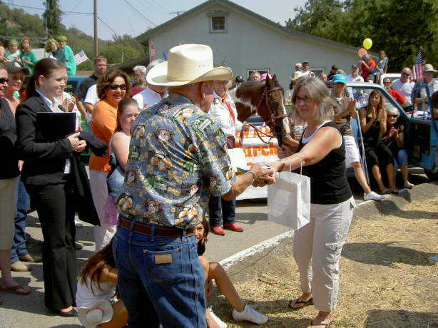 New Almaden Day 8/8/07, Page 3: Pat Tillman Memorial Dedication