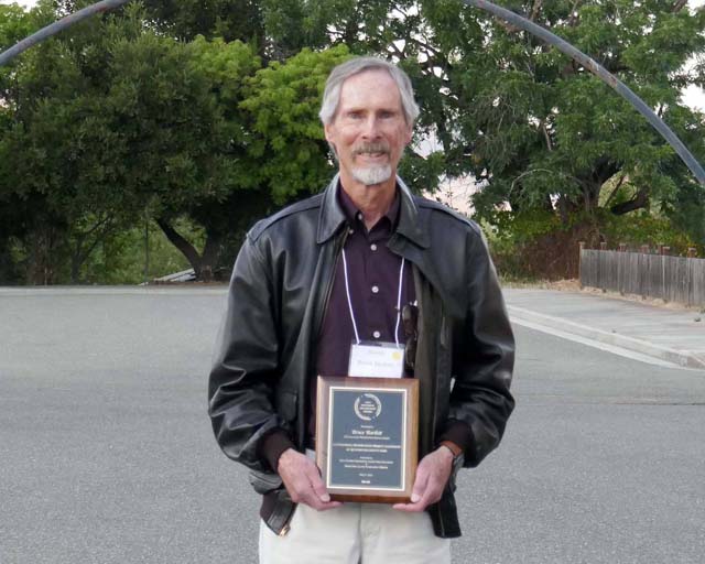 Bruce Bartlett with Preservation Alliance Award
