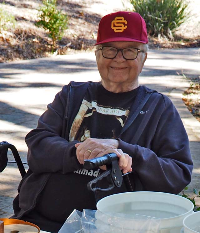 Marv Tanner at Pioneer Day, 2019