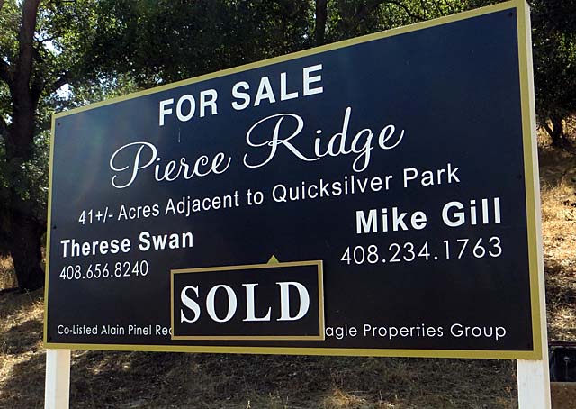 Pierce Ridge has been sold