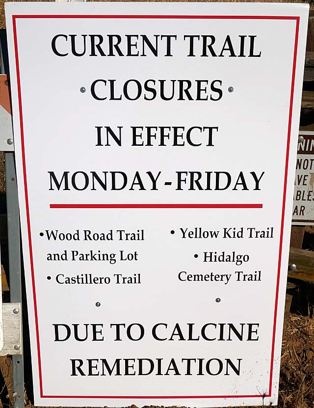 Trail Closure Sign