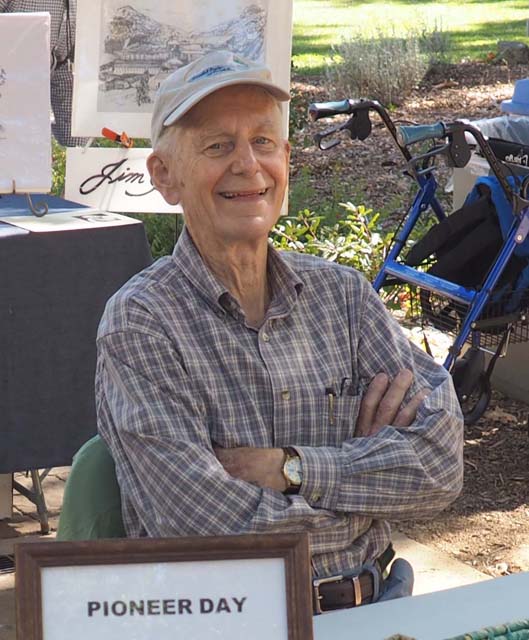 Bob Meyer at Pioneer Day, 10/8/16