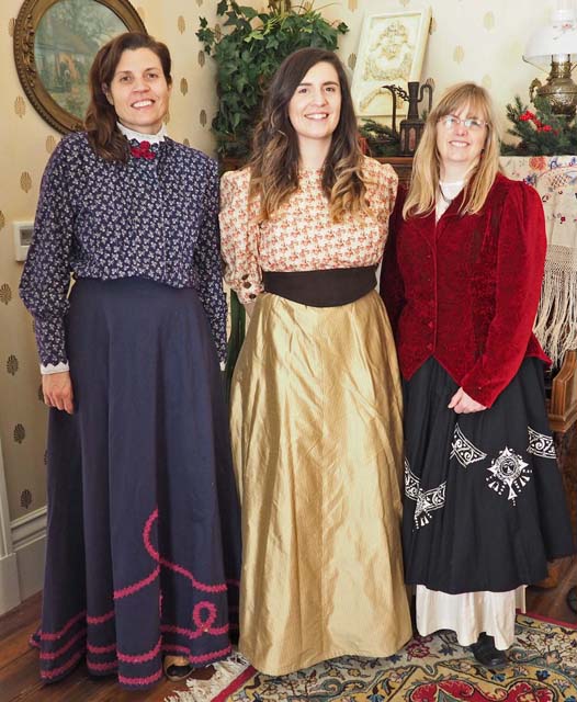 Interpretive staff at Living History Day, 12/15/19